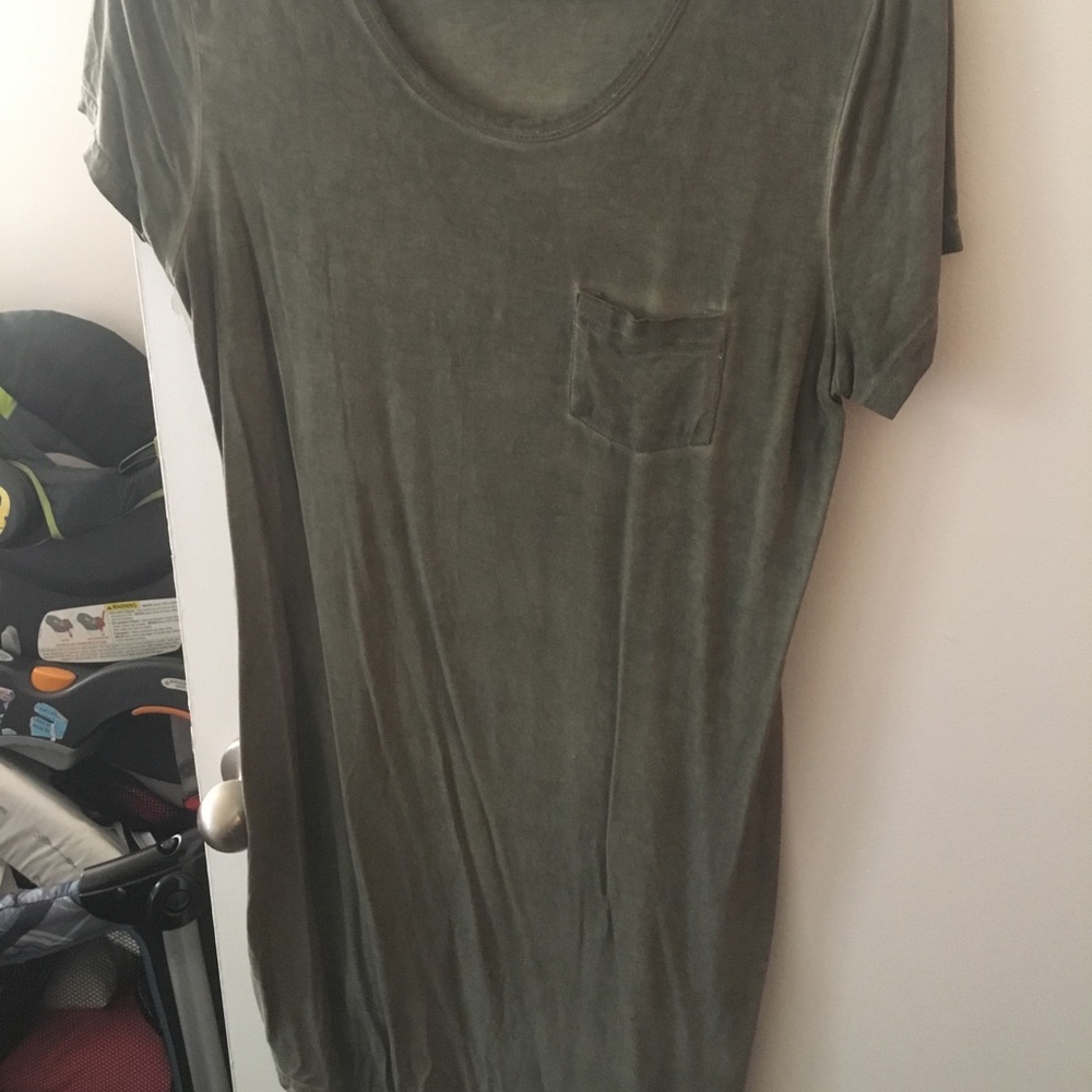 Army green tunic